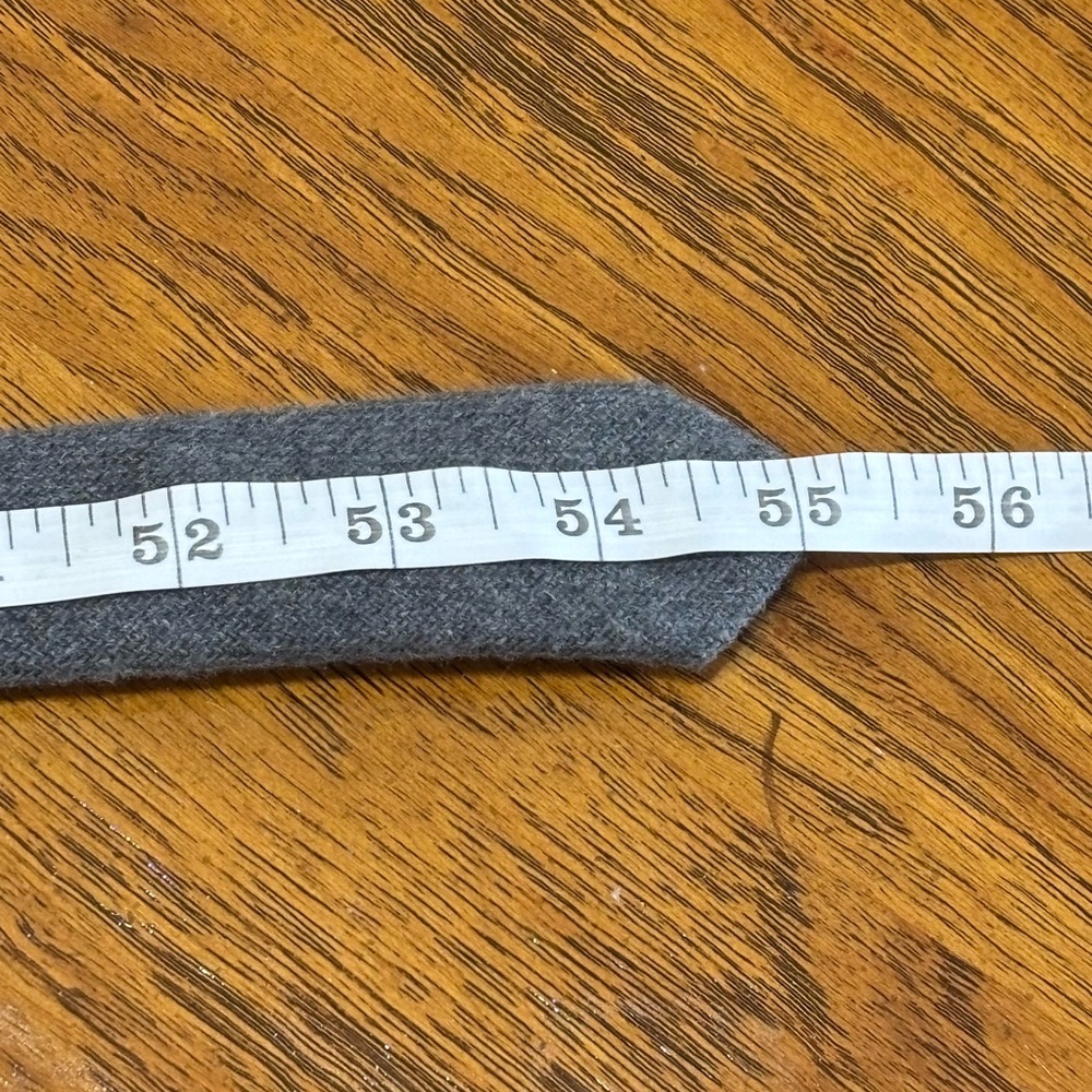 Yves Saint Laurent Dark Gray Tie (Good Condition) - Picture 2 of 6
